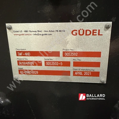 GUDEL TMF-4HD 7th Axis Robot Linear Rail w/ Riser – 12 Meter