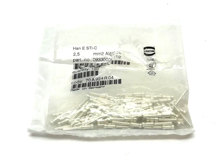 New | in-Stock HARTING 09 33 000 6102 Electrical Fittings Michigan US | Maverick Industrial Sales #1487498
