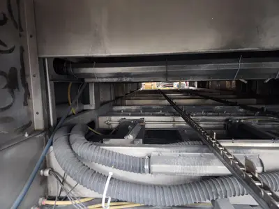 USED 2013 SYSTEM TECHNOLOGIES 2-STAGE INLINE PARTS WASHER