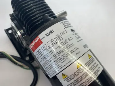Used Dayton Right Angle DC Gearmotor 90VDC, TENV, 40 RPM, 82 in-lb Max Torque Gearmotors Michigan US | Maverick Industrial Sales #1394515