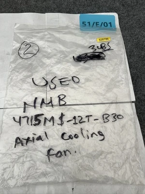 Used NMB 4715MS-12T-B30 Axial Fans California US | Davliegogo LLC #1706052