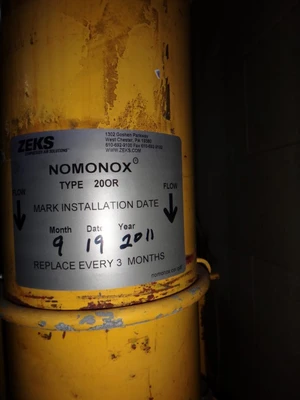 Zeks NOMONOX Purified Air Filter