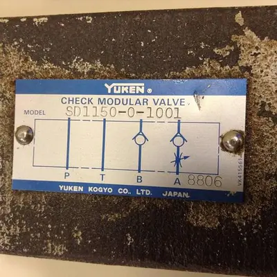 USED YUKEN SD1150-0-1001