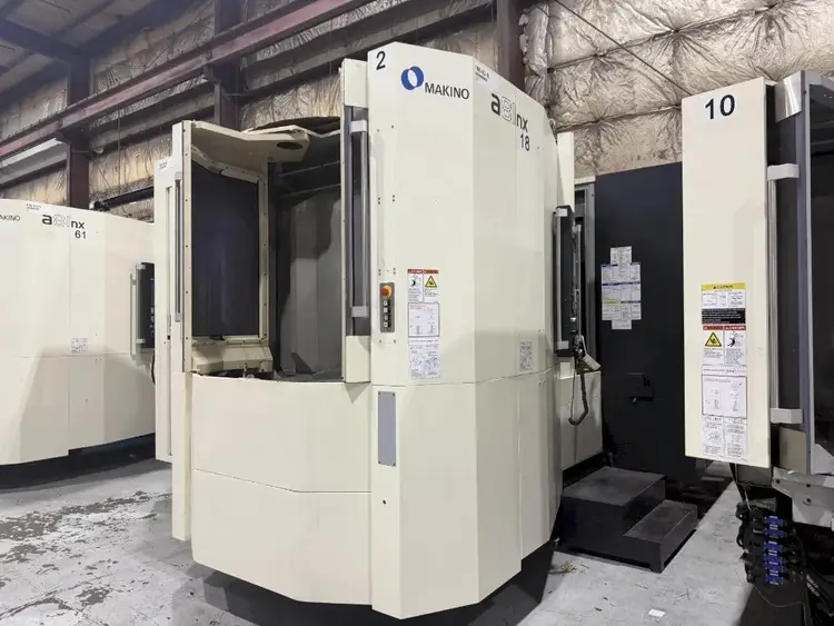 Used 2014 MAKINO A81NX Horizontal Machining Centers Ohio US | HGR 24 #727048
