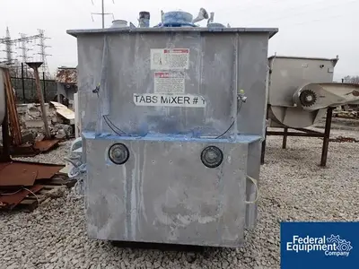 USED American Process 26 Cu Ft American Process Fluidized Zone Mixer, Model FZM26
