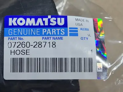 NEW KOMATSU 07260-28718