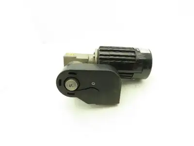 Rexroth 3 842 520 723 Gearmotor 12:1 Ratio .09kw 230V 3PH w/Bosch Swivel Pulley
