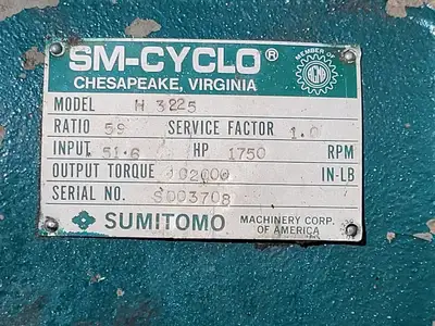 USED SUMITOMO SM-CYCLO H3225