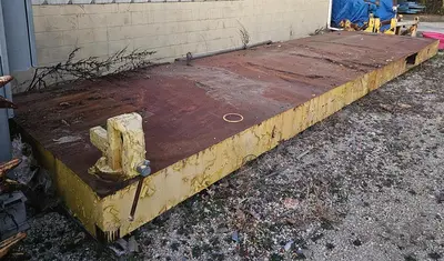 Precision Steel Fabrication Table | 300"L x 83"W | 1-3/4" Solid Plate | Sub-Frame Base