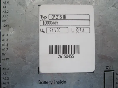 USED PHOENIX CONTACT CP-215 DISPLAY TYPE CP 215 IB