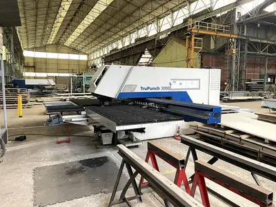 USED TRUMPF TRUPUNCH 3000 MEDIUM FORMAT