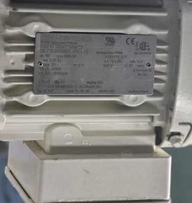 Alfa Laval 316L Sanitary Centrifugal Pump / pompe Model DH0052PHH # 3450