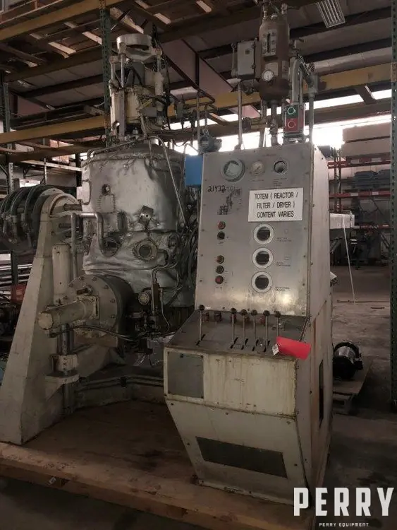 1988 3VCOGEIM TOTEMREACTOR Filter Nutsche | Perry Equipment