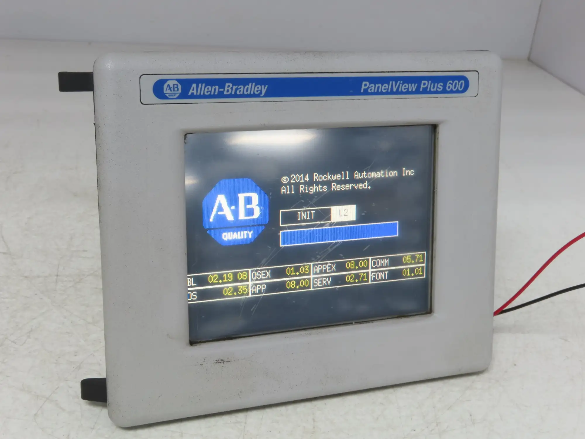 Allen Bradley 2711PC-T6C20D8 HMI PanelView Plus 600 6" Operator Touch Panel