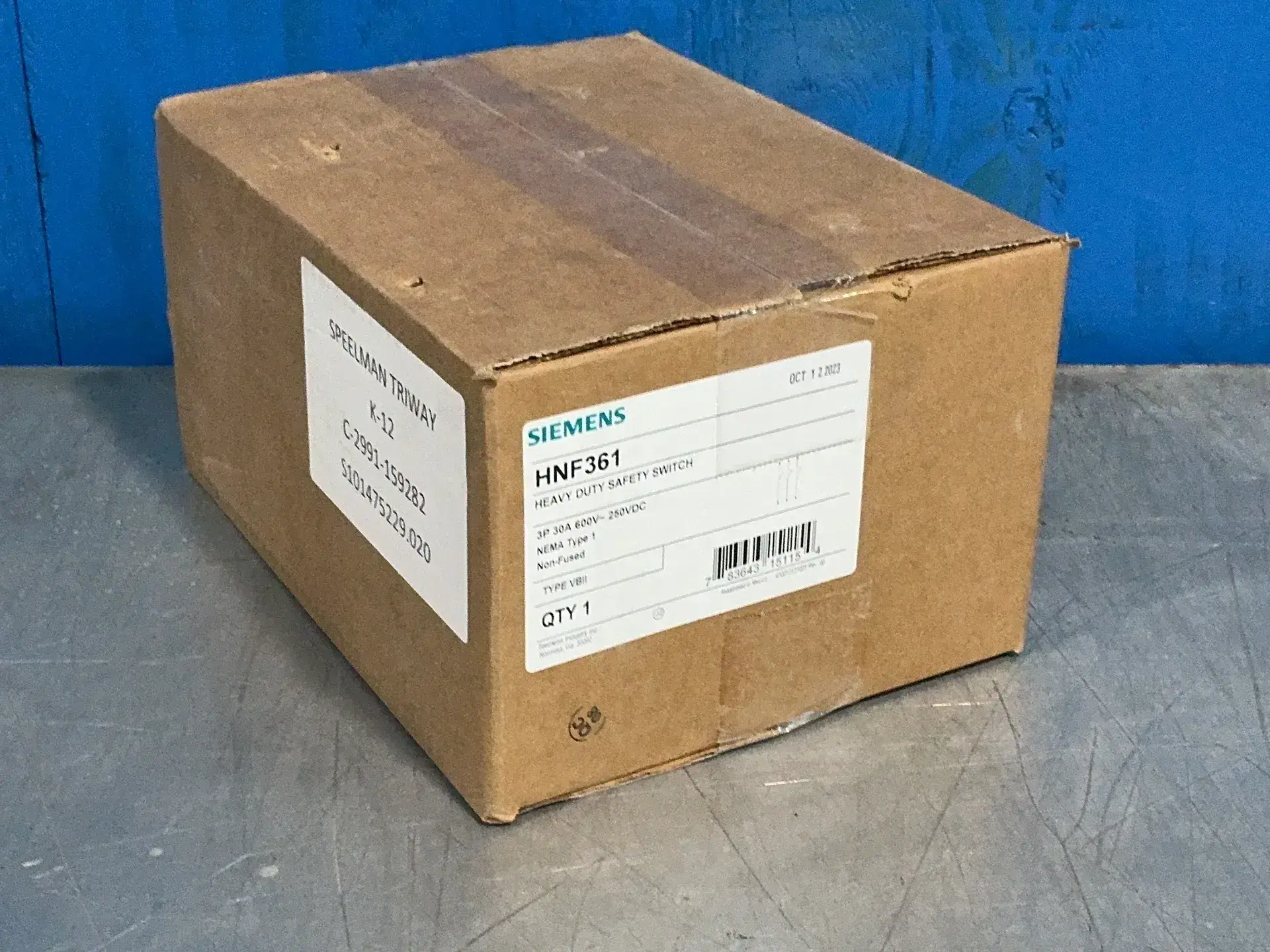 USED SIEMENS HNF361