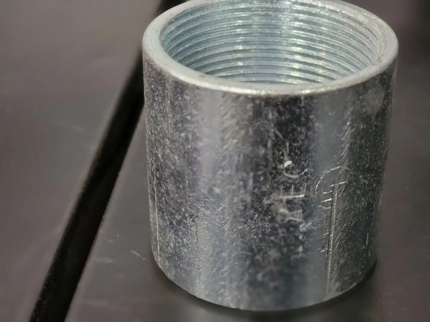 1-1/2" Conduit Pipe Couplings Galvanized (Box of 28)