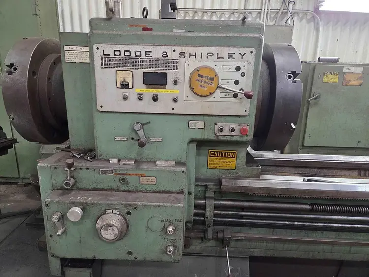 Used 1976 LODGE & SHIPLEY 2XE-3220 Oil Field & Hollow Spindle Lathes GE | OPINCAR MACHINERY #506511