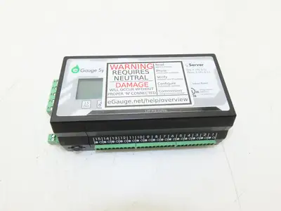 EGauge Systems EG4015 Data Logger Meter Server 277VAC 9-60VDC