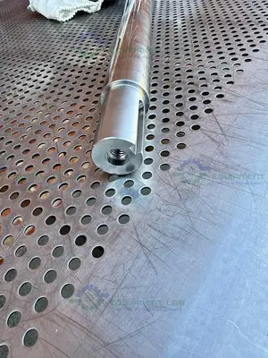 NEW SPX STAINLESS STEEL MIXING TANK IMPELLER  100"  X 14" X 1.5" W/ FLANGE FITTING