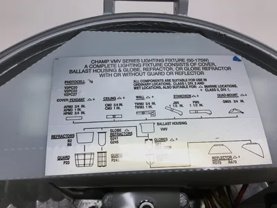 Cooper Crouse-Hinds VMVS150/MT LX Champ Series Fixture