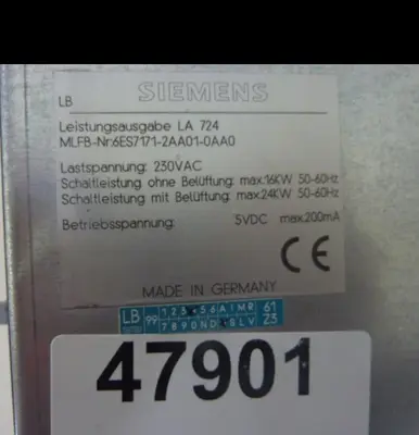 Used SIEMENS 6ES7 171-2AA01-0AA0 Circuit Boards Michigan US | Ideal Machinery #606556