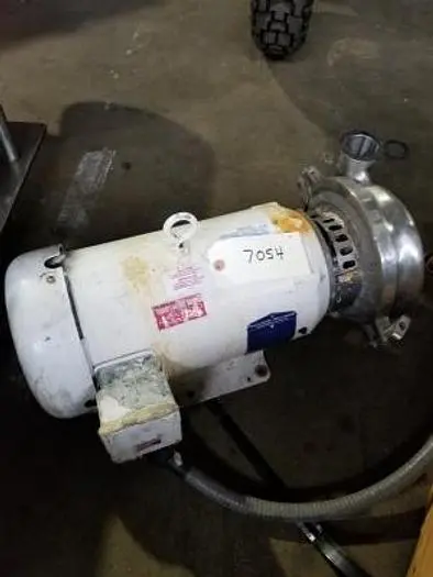 Used WAUKESHA/CHERRY BURRELL 5 HP Sanitary  Pump Oregon US | Ager Tank & Equipment Co. #1060410
