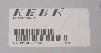 KEBA CU313/B/25904/11 I/O MODULE CU313B , CU313