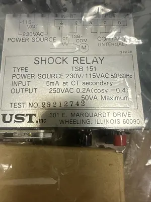 New | in-Stock TSUBAKI TSB151 Miscellaneous Equipment (Electrical & Power) Ohio US | Surplus Asset Holdings #1210176