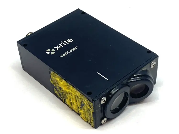 Used X‑RITE VERICOLOR INLINE COLOR SENSOR HEAD MEDIUM SPOT RS‑232/PLC Sensors | Maverick Industrial Sales #1102643