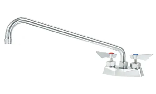 Krowne DX-316 Deck Mount Faucet w/ 16" Swing Spout - 4" Centers