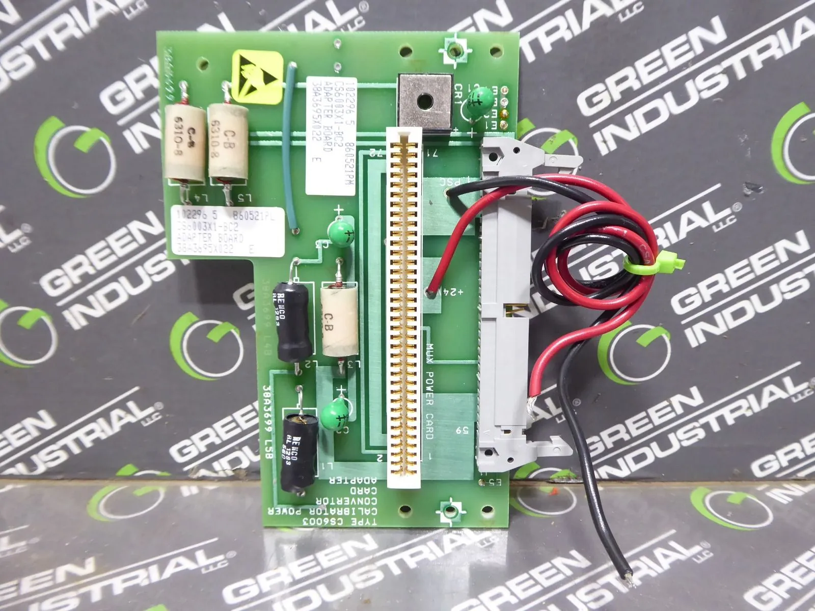 Fisher 38A3695X022 Provox Calibrator Adapter Board CS6003 Rev. E Used