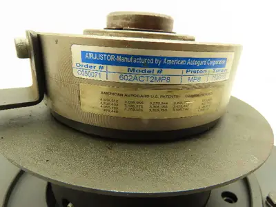Airjustor 602ACT2MP8 Torque Limiter Clutch Brake MP8 Piston 35mm Bore