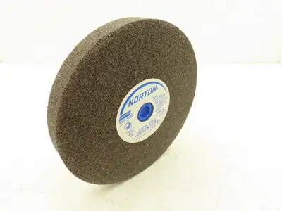 Norton 6A090 8x1x1" Bench & Pedestal Alundum Grinding Wheel Coarse 36/46 Grit