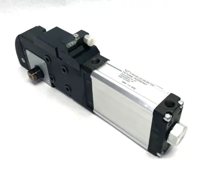 USED SMC SLIM LINE POWER CLAMP CYLINDER 50MM BORE SIZE