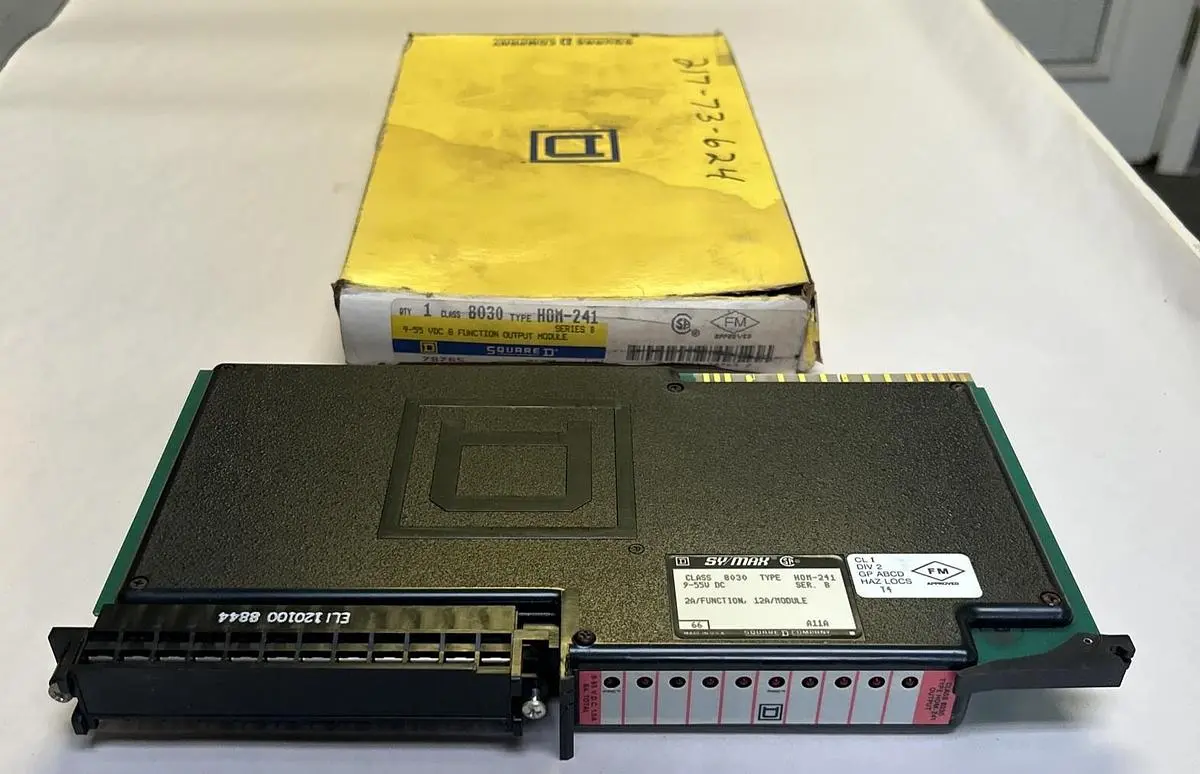 New | in-Stock SQUARE D 8030HOM-241 Input / Output Modules | Surplus Asset Holdings #1206093
