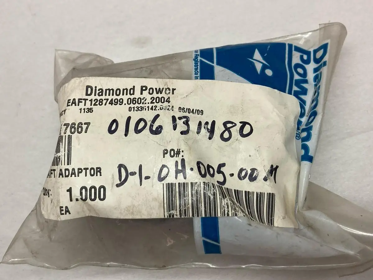 New | in-Stock DIAMOND POWER 17667 Valves/Fittings | Surplus Asset Holdings #1219351