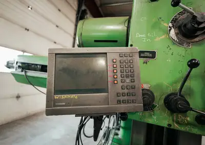 TOS W100 Boring Mill (50 Taper)