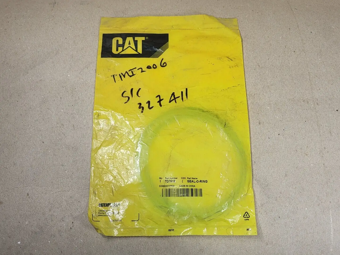 NEW CATERPILLAR 7D-7519