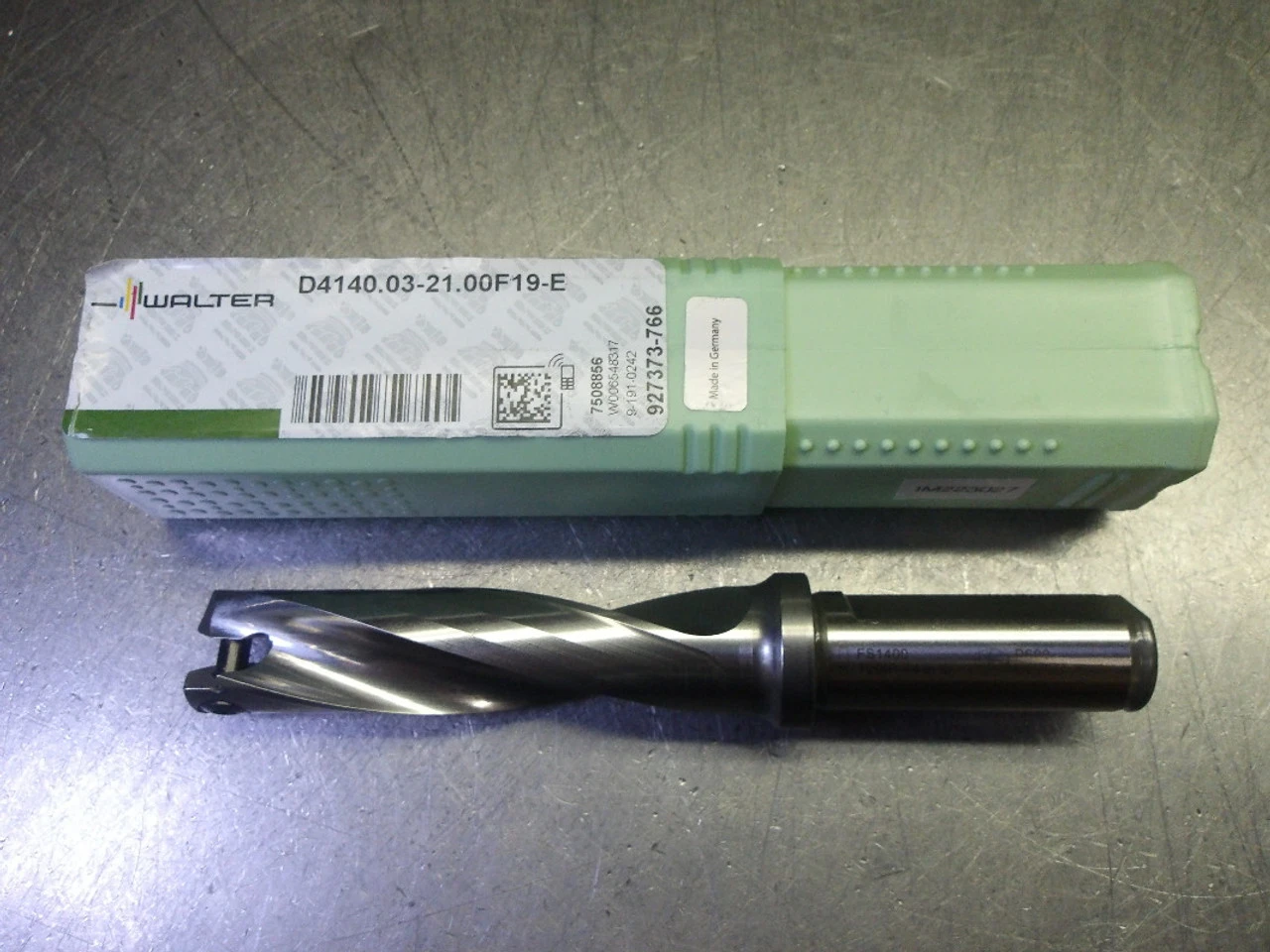 Walter 21mm Coolant Thru Drill 19mm Shank D4140.03-21.00F19-E (LOC2932A)