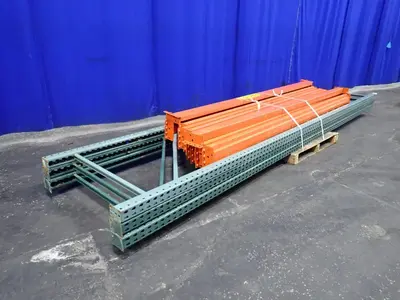 42" X 192" Pallet Racking  - Teardrop
