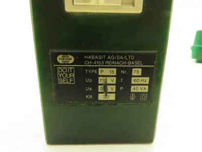 Habasit P-15 Quickmelt Hot Welder Flexproof Belt Splice Tool 110VAC