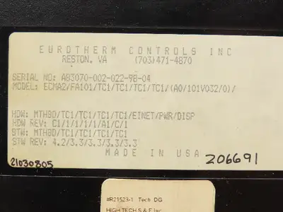 Used EUROTHERM _UNKNOWN_ PLC Temperature Modules Indiana US | Arrow Industrial #1368098