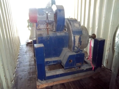 Robatel EC-03 continuous screening centrifuge, 316L SS.
