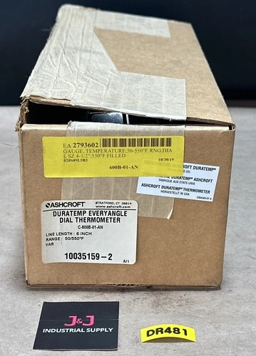 NEW ASHCROFT C-600B-01-AN