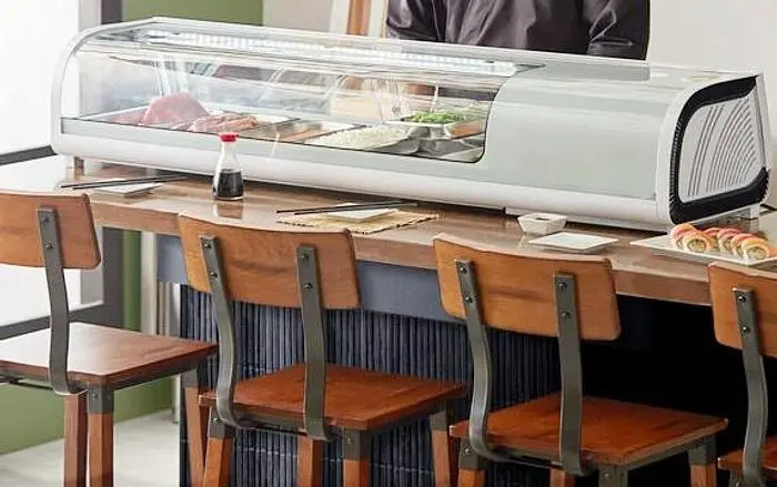 Brand new -  60" Countertop Refrigerated Sushi Display Case