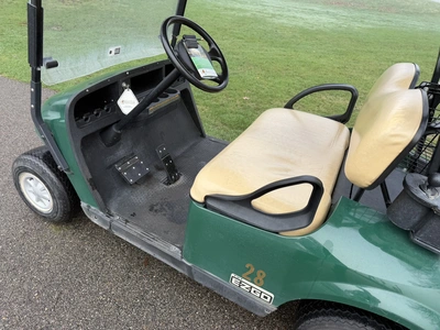 (1) 2015 E-Z-Go golf cart with a Kawasaki gas engine, does not include Club canopy, ball cover, club...