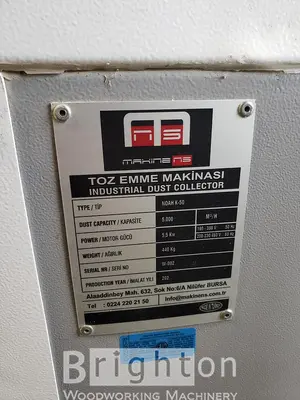 USED 2023 MAKINENS NOAH K-50 USED INDOOR DUST COLLECTOR