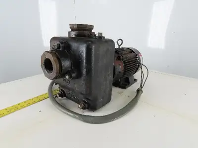 Dayton LTCG23T 3Hp 3450RPM 208-230/460V 3" x 3" Centrifugal Pump