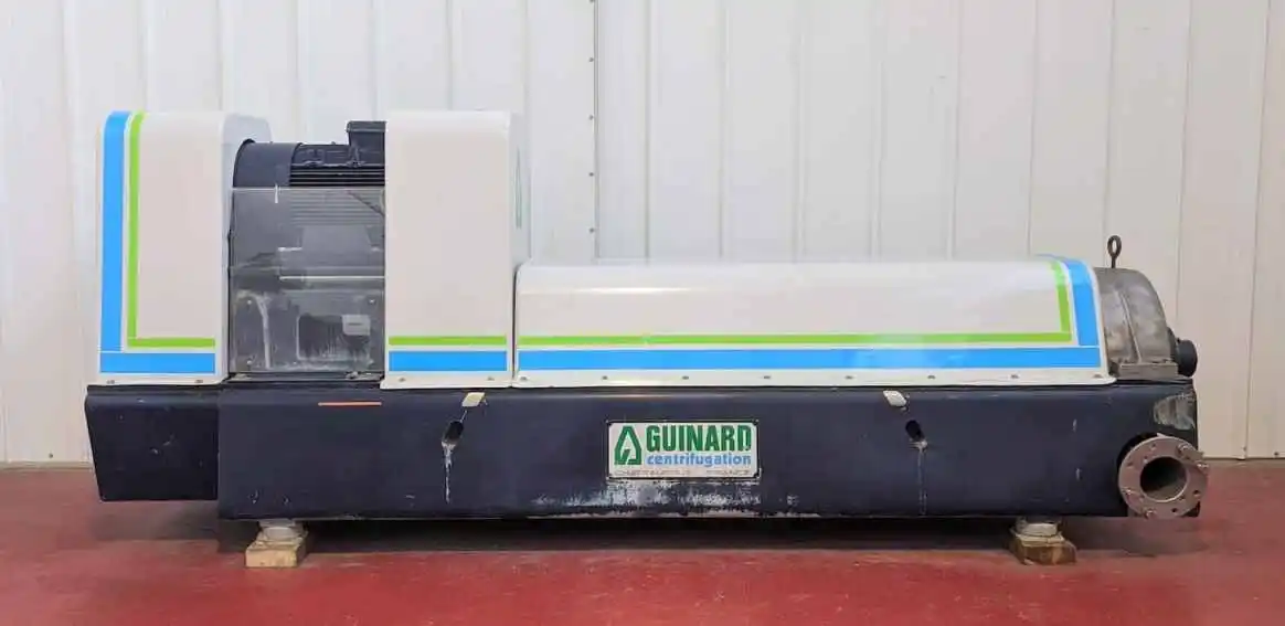 Andritz/Guinard D5L P50 HBIL sanitary decanter centrifuge, 316L SS.