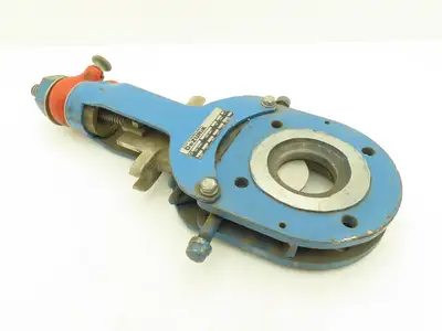 DeZurik Fig 850 3" Knife Gate Valve Lug Style Rising Stem w/Ridgid Ratchet